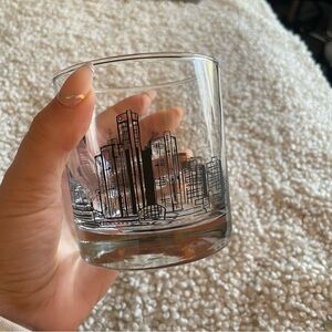 City Bird Detroit Skyline Rocks Glass - Thumbnail 5